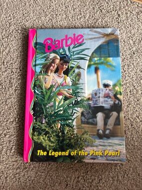 3/$30 Barbie Vintage Book - The Legend of the Pink Pearl 1999
